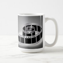 Filma remsan kaffe koppar
