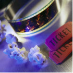 Filmbiografen filmar, Popcorn & biljetter Acrylic Cut Outs