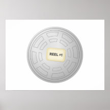 Filmen filmar rullen print