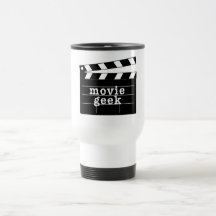 FilmGeek med clapboarden Kaffe Koppar