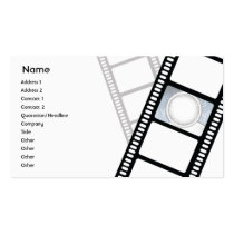 Filmstrip - affär visitkort