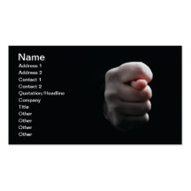 Finger Visitkort Mallar