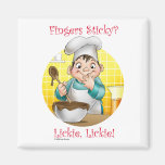fingrar klibbigt? kylskåpmagneter