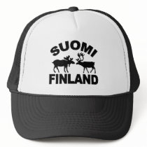 Finland älg- & renhatt mesh kepsar