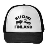 Finland älg- & renhatt mesh kepsar