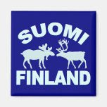 Finland älg- & renmagnet magnet för kylskåp