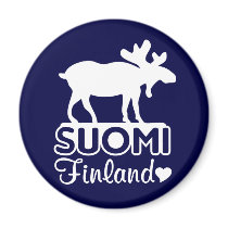 Finland älgmagnet