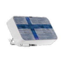 Finland bedrövade finlandssvensk flagga iPhone högtalare