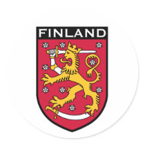 Finland Klistermärke