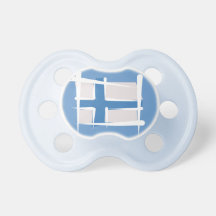 Finland borstar flagga baby napp