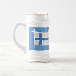 Finland borstar flagga mugg