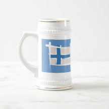Finland borstar flagga mugg