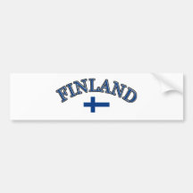 Finland fotbolldesign bildekal
