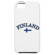 Finland fotbolldesign iPhone 5 cover
