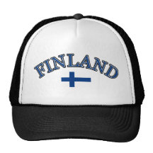 Finland fotbolldesign keps