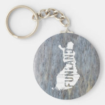 Finland Funland 4 Keychain Nyckel Ringar