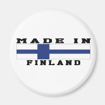 Finland gjorde i designer magneter för kylskåp