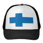 Finland högkvalitativ flagga trucker kepsar