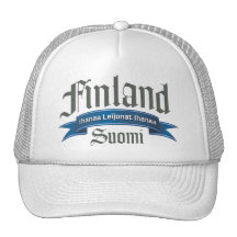 Finland Ihanaa Leijonat Trucker Keps