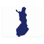 Finland karta vykort