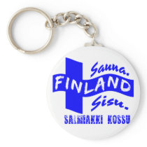 Finland keychain