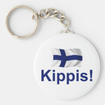 Finland Kippis! (Jubel!) Nyckel Ring