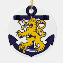 Finland marinEmblem Julgranskula