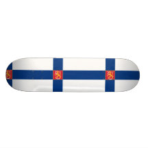 Finland (påstå), fijiansk flagga skateboards