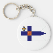 Finland presidentflagga nyckelring