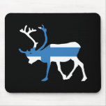 Finland ren Mousepad Mus Matta
