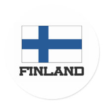 Finland sjunker klistermärken