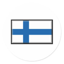 Finland sjunker klistermärke