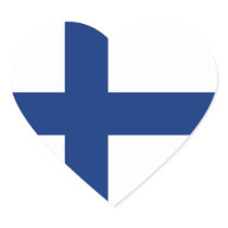 Finland sjunker hjärtaklistermärken