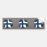 Finland stjärna bildekal
