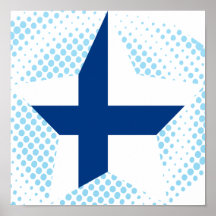Finland stjärna posters