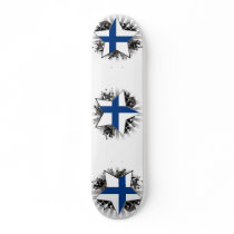 Finland stjärna anpassningsbara skateboard