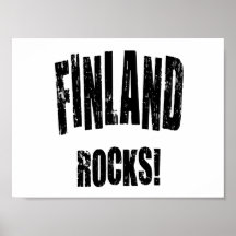 Finland vaggar! affisch