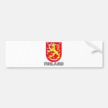 Finland vapensköld bildekal