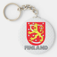 Finland vapensköld nyckel ringar