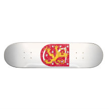Finland vapensköld skateboard decks
