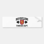 Finlandssvensk Bodybuilding Bildekal
