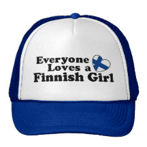 Finlandssvensk flicka baseball hat
