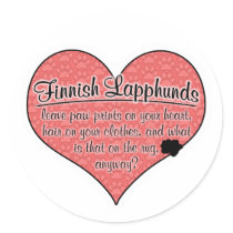 Finlandssvensk humor för hund för Lapphund tasstry