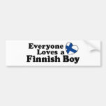 Finlandssvensk pojke bildekaler