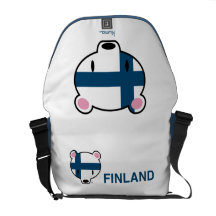 Finlandssvenska Kuma-chan Kurir Väska
