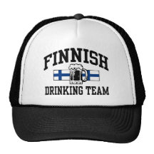 Finlandssvenskt dricka lag baseball hat