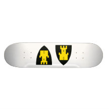 Finnmark vapen, norgen skate board deck