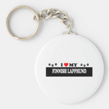 FINSKA LAPPHUND NYCKELRINGAR
