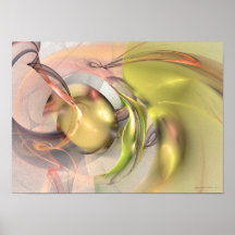 Firande av fertilitet - fractalkonst print
