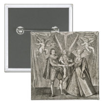 Firande av giftermål av James VI och mig (156 Knappar
